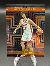 2021-22 Panini Illusions #15 Alperen Sengun Instant Impact Orange #/75