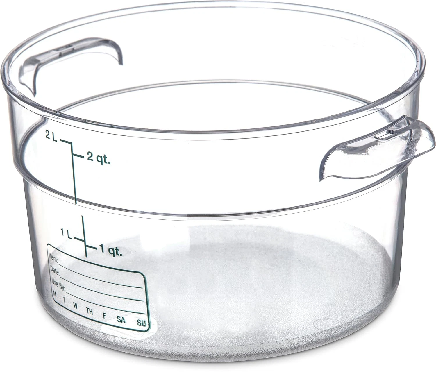 Stackable 2 Qt Clear Food Storage Containers - 12 Pack for Catering & Buffets
Opens in a new window