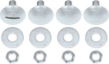 1955-59 Chevrolet GMC Pickup Panel Suburban; Door Hinge Bolt Set; 12 Piece Set