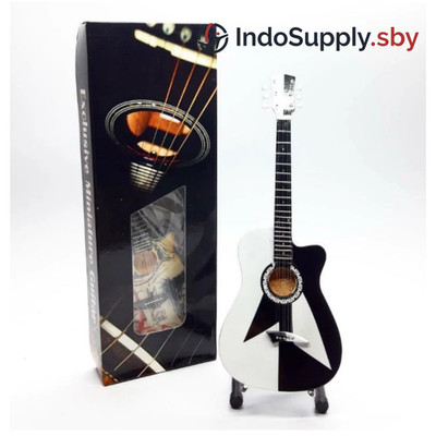 Miniature Music Acoustic Guitar Rudolf Schenker Scorpions
