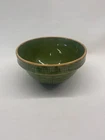 Vintage McCoy Large Green Glazed Window Pane #9 Bowl #4