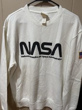 H M NASA Crewneck sweatshirt Medium