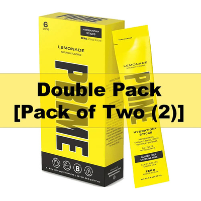 #ad Prime Hydration Stick Pack Lemonade DOUBLE Pack 12 On The Go Sticks EXP:01 26 $14.99