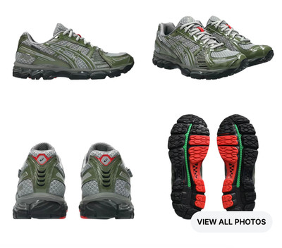NEW Men's Asics Gel Kayano 12.1 UP THERE Shoes  1203A869 021 Olive 1203A727