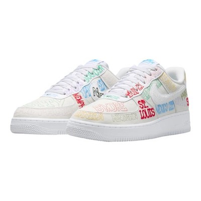 Nike Air Force 1 Low World Tour White Größe EU 48,5-US 14 (II1549-100)