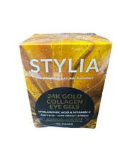 Stylia Unmask Your Natural Radiance 24K Gold Collagen Eye Gels Hyaluronic Acid