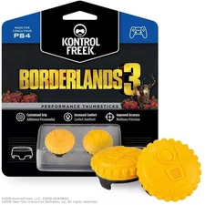Kontrol Freek Borderlands 3 Yellow Thumbsticks for PS4/PS5 Black