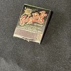 Vintage Clarkes Bourbon Matchbook Peoria IL