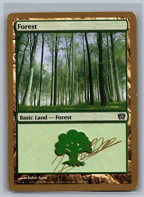 Magic MTG 2004 Julien Nuijten World Championship Decks Forest #350