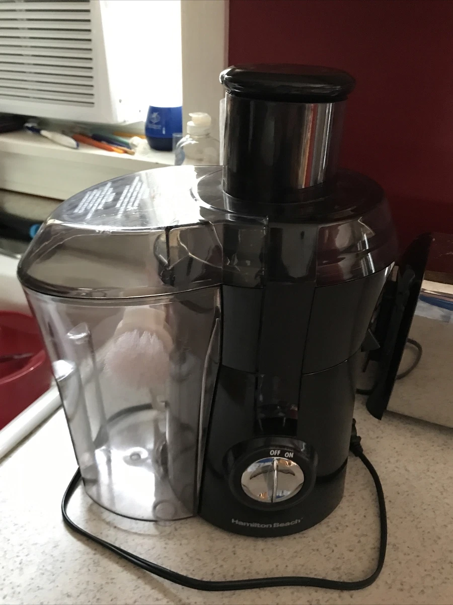 Hamilton Beach Big Mouth Juice Extractor, Black