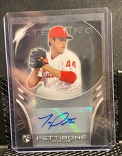 Jonathan Pettibone 2013 Bowman Sterling Rookie Auto (RC) - Phillies 