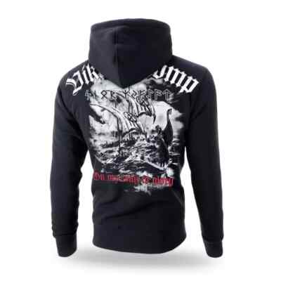 Dobermans Aggressive Herren Hoodie Kapuzenpullover Valhalla Vikings Comp BZ300