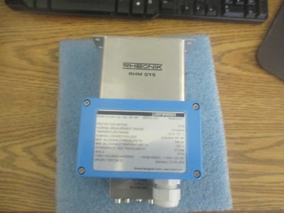 Rheonik Modell Rhm 015 Gnt Coriolis Masse Flowmeter. Ungebraucht Spare.