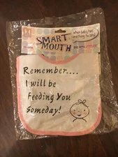 NWT Smart Mouth Baby Bib