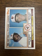 1983 Topps - Team Checklist Eddie Murray, Jim Palmer #21