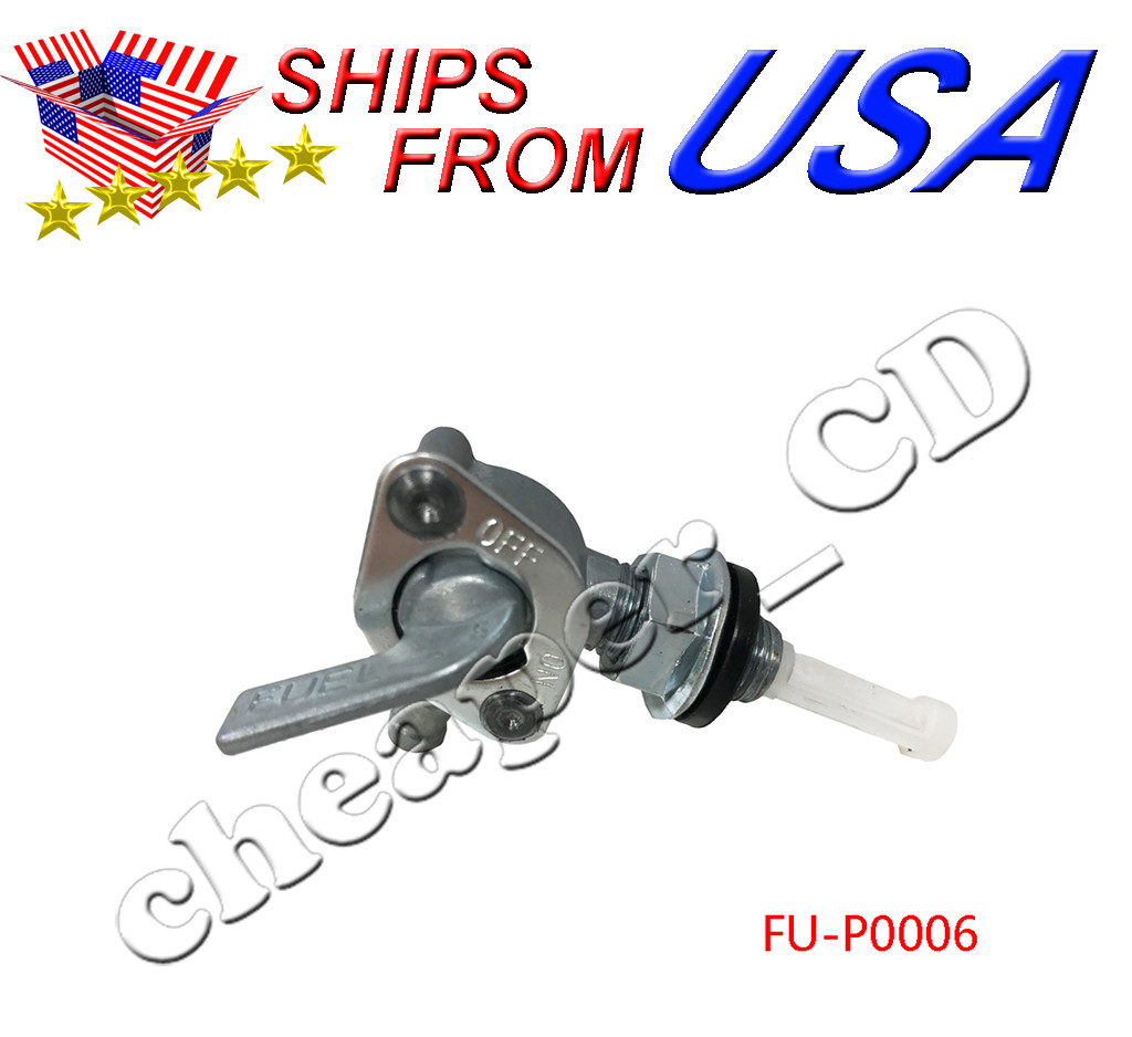 Universal Motorcycle Fuel Valve Petcock (34mm) - Fits Yamaha, Kawasaki, Honda, Suzuki & More
