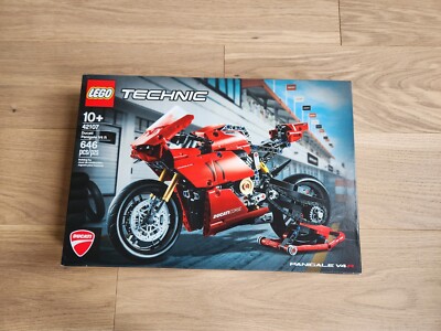 LEGO TECHNIC: Ducati Panigale V4 R 42107 | Brand New Sealed | Retired | 646 pcs