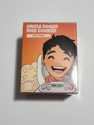 Youtooz: Uncle Roger With Rice Cooker Vinyl Figure Brand New LIMITED SOLD OUT!