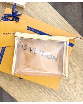 LOUIS VUITTON 2024 Monogram Canvas Translucent Toiletry Pouch 19
