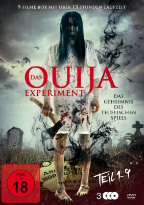 Das Ouija Experiment 1 & 2 & 3 & 4 & 5 & 6 & 7 & 8 & 9 ( Horrorfilm ) 3 DVDs NEU