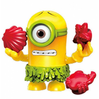 MEGA BLOKS MINION SERIE 3 HULA HULA,MEGA CONSTRUX.