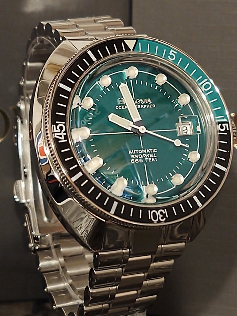 bulova green devil diver