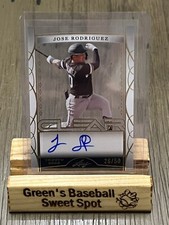 2022 Leaf Trinity Baseball Jose Rodriguez Clear Auto 26/50 Chicago White Sox