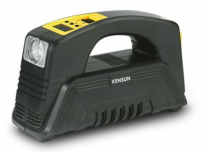 New Kensun AC/DC Rapid Performance Portable Air Compressor Tire Inflator Light