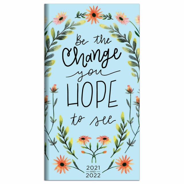 Be the Change 2-Year Pocket Planner 2021-2022 | eBay