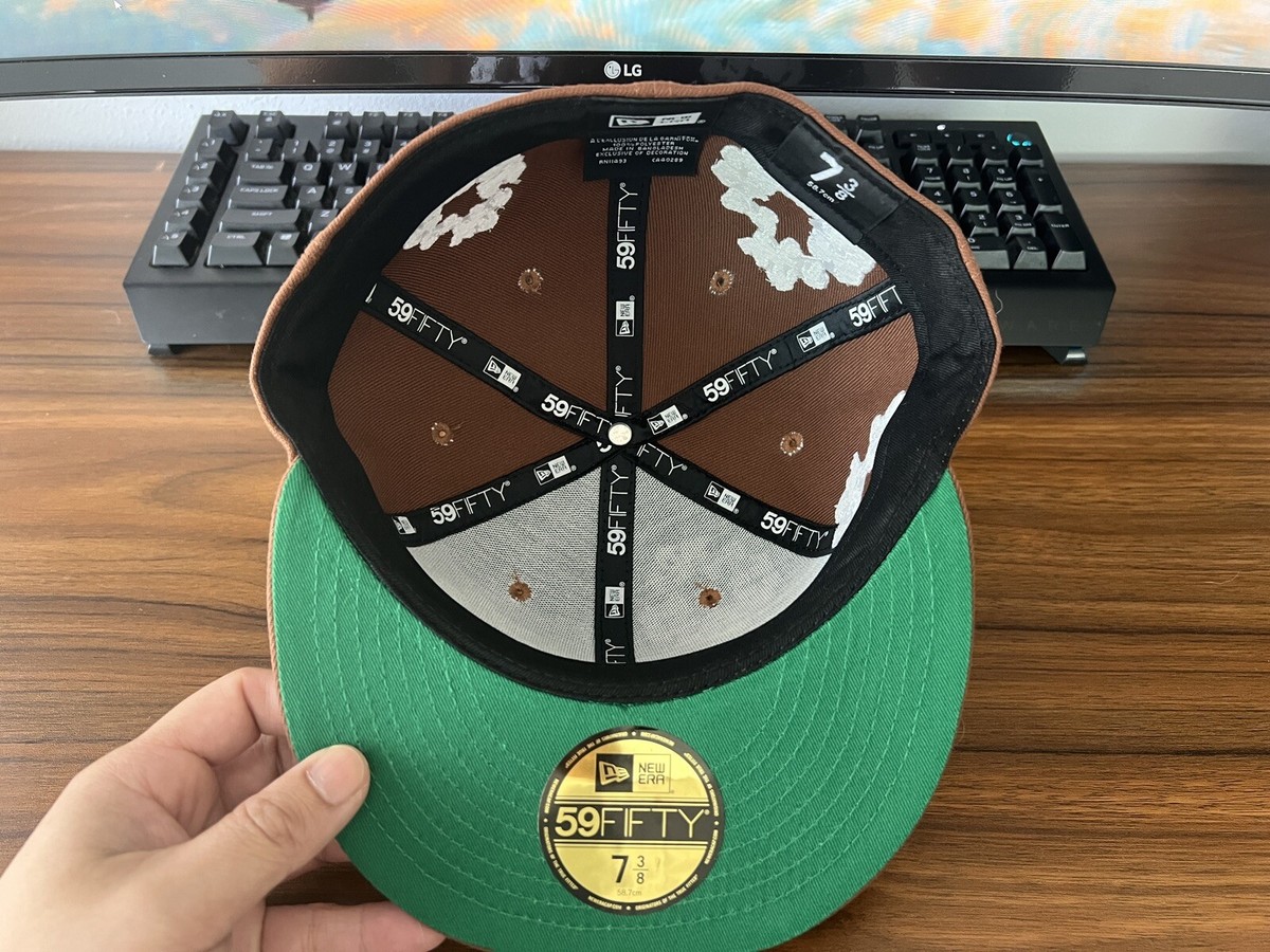 Denim Tears New Era Cotton Wreath 59/50 Cap | Brown - 7 3/8 | eBay