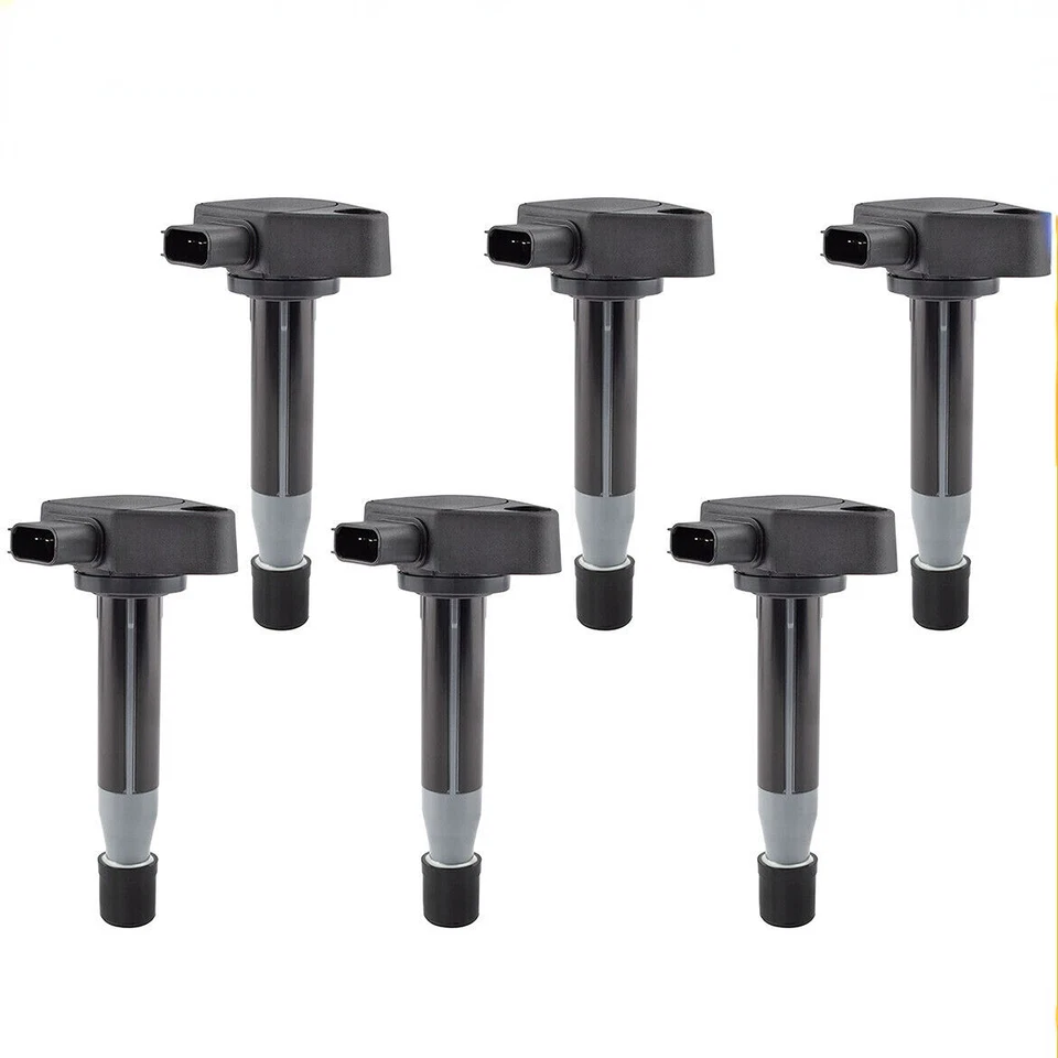 UF242 6 件装点火线圈适用于 1999 - 2010 年本田 Pilot Accord Odyssey Acura TL MDX — 第 2/4 张图片