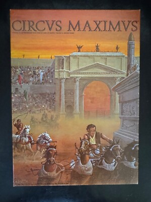 Circus Maximus Wagenrennen in Rom Avalon Hill 1980 - komplett