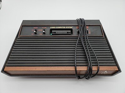 Atari 2600 Video Computer System Video Game Console CX-2600A for parts/repair.
