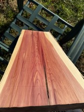 Eastern Red Cedar Lot Of 4 Live Edge Craft Blanks Slabs Boards Rustic