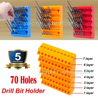 1/4 In Hex Bit Holder Wall Mount Holder Case For Dewalt For Milwaukee Tools