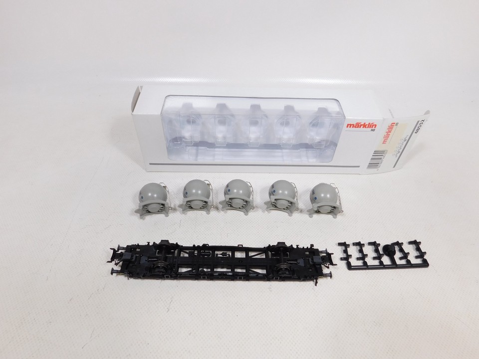 Märklin H0 AC 48532 Flatcar Kugel-Container DB Nem Kk Kkk Mint + Box # ...