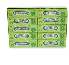 WRIGLEY'S DOUBLEMINT ASSORTED SPEARMINT FLAVORS CHEWING GUM (2 X 20 X 13.5G)
