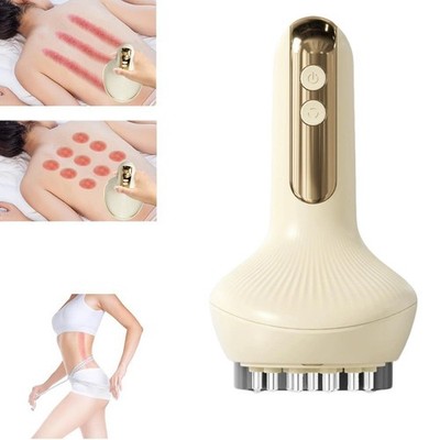 Dual Function Meridian Massager Cupping Set - 2 in 1 Massage Therapy Tool