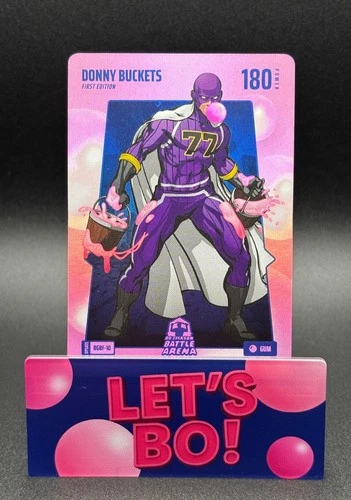 Bo Jackson Battle Arena Update DONNY BUCKETS "Luka Doncic" Bubblegum #BGBF-10