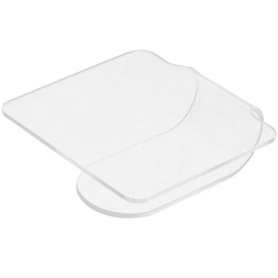  Make -up -Mischpalette klare Acrylmischungsplatte Handheld Maniküre Farbpalette