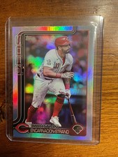 2025 Topps Series 1 - Christian Encarnacion-Strand #4 Rainbow Foilboard