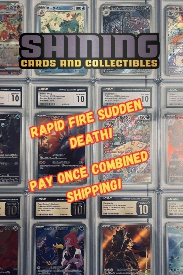 Rapid Fire Slabs - 10s and Pristines with LARRY!