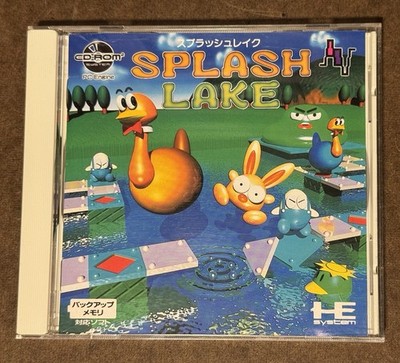 Splash Lake PC Engine CD ROM2 PCE Japan Import US Seller TESTED