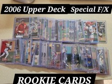2006 Upper Deck Special F/X - ROOKIE CARDS - YOU PICK Player/Card - MLB