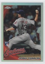 2010 Topps Update Chrome Refractor RC Box Loader Josh Tomlin #CHR51 0x0
