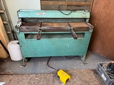 Edwards Pneumatic 50" guillotine great for garages without 3 phase electricity