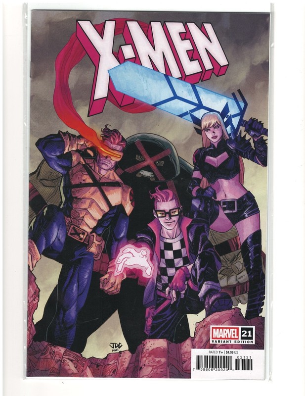X-men (Volume 6) #21 Cassara Magik Juggernaut Cyclops variant 9.6