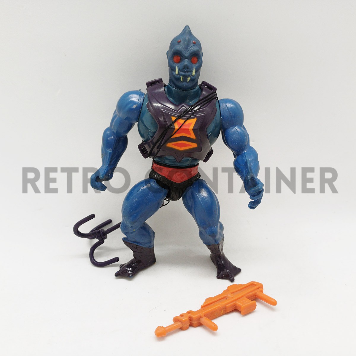 MOTU HE-MAN Masters of the Universe - WEBSTOR - Vintage Complete Figure Working