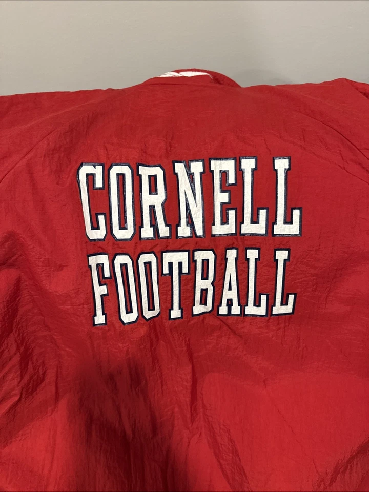 Винтажная футбольная куртка Cornell University Cornell Reebok размер XL - Изображение 2 из 4