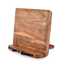 Acacia Wood Book Stand Adjustable Angle Reading Book Holder for Textbook